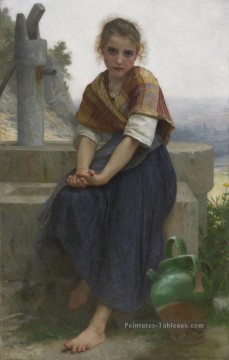  Adolphe Galerie - Le pichet brisé réalisme William Adolphe Bouguereau